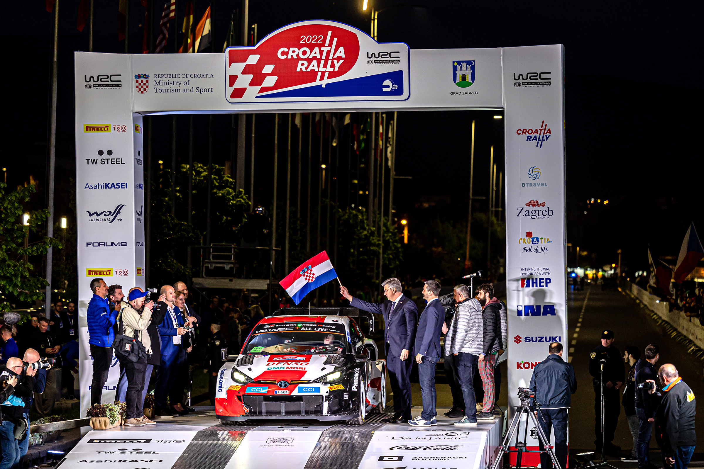 Ceremonial Start kicks off Croatia Rally - 2