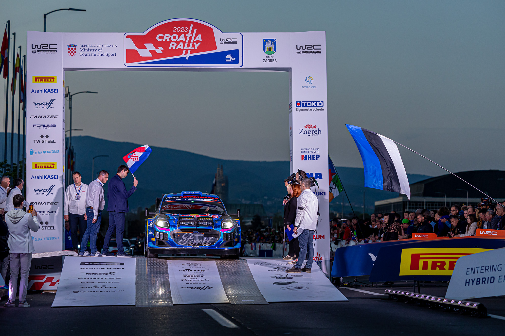 Vedran Ćorluka at the Ceremonial Start - 2