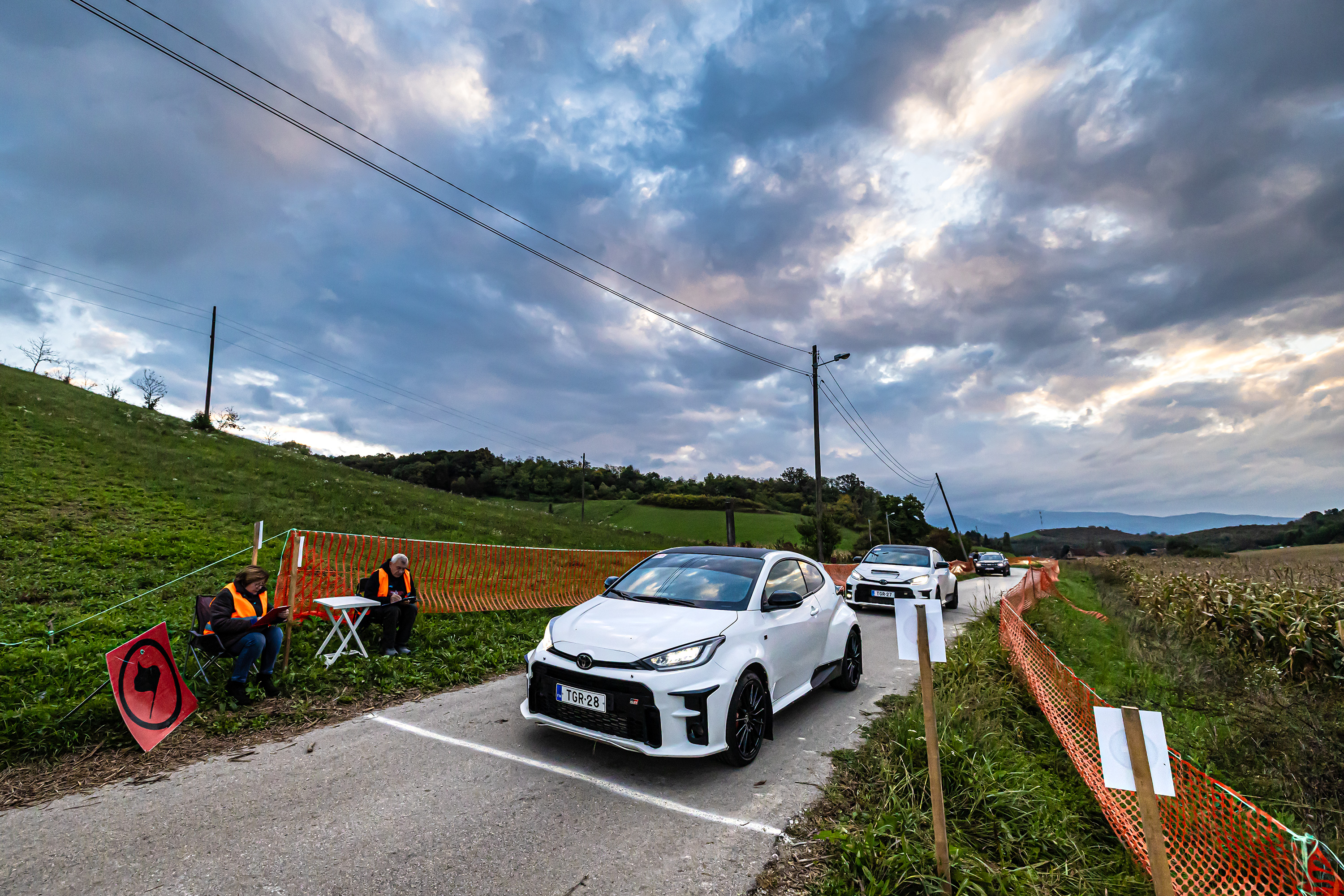 Reconnaissance continues at ERC Croatia Rally 2025 - 2