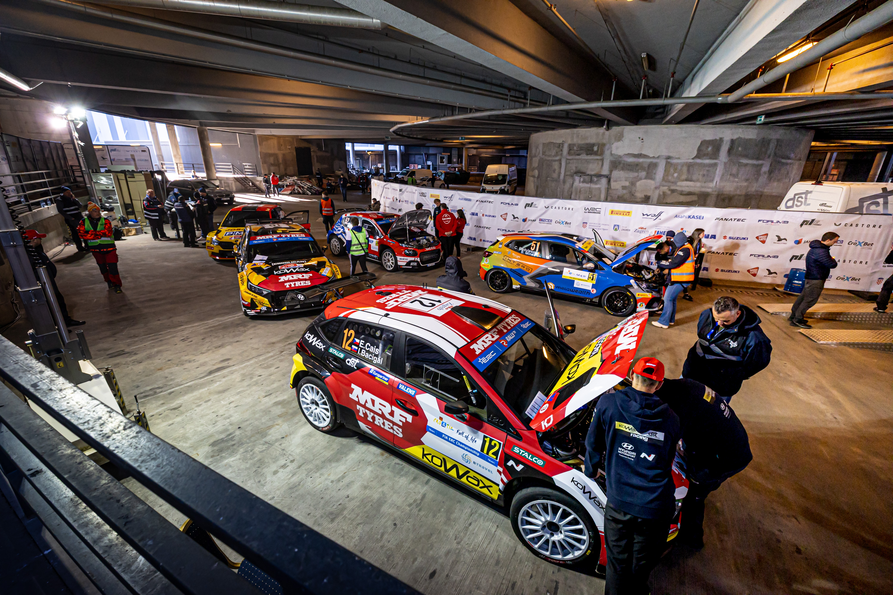Crews complete recce, administrative checks and scrutineering – the action starts tomorrow! - 2