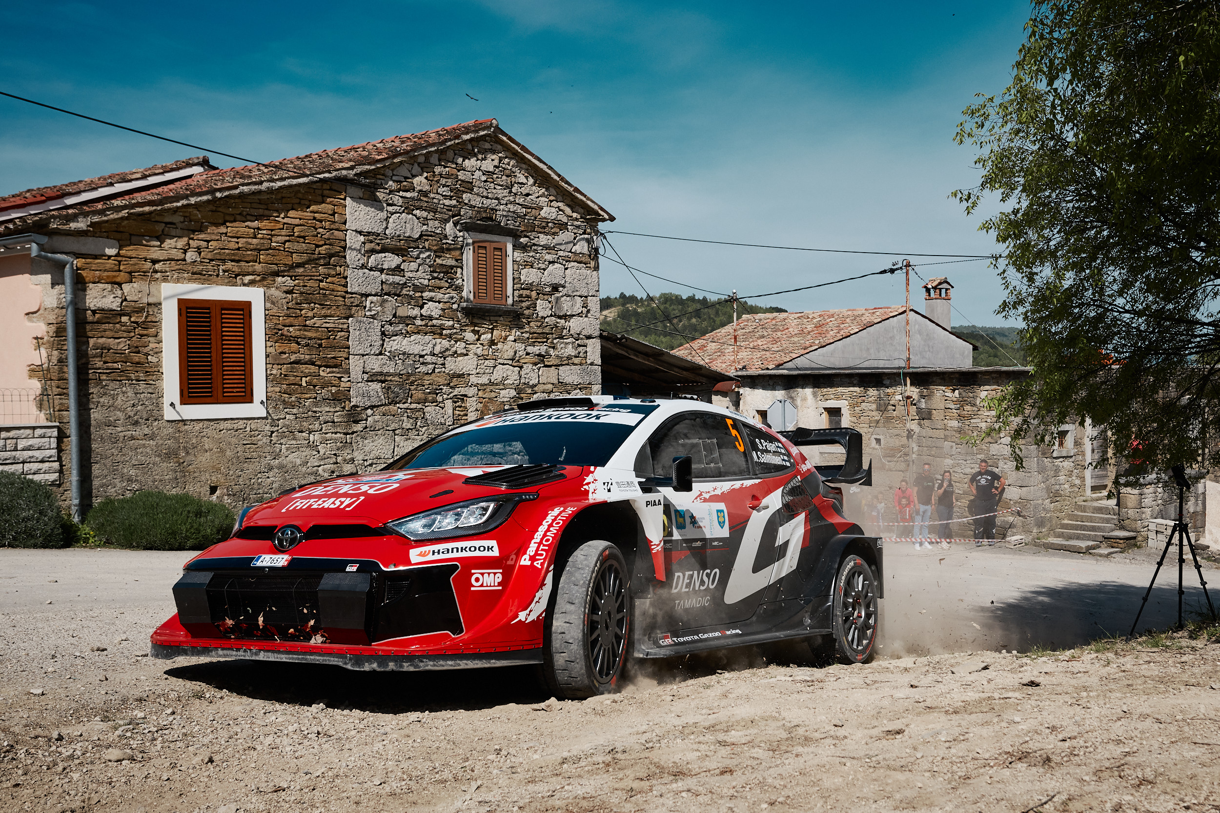 Sami Pajari made a strong start to the Croatia Rally - 2