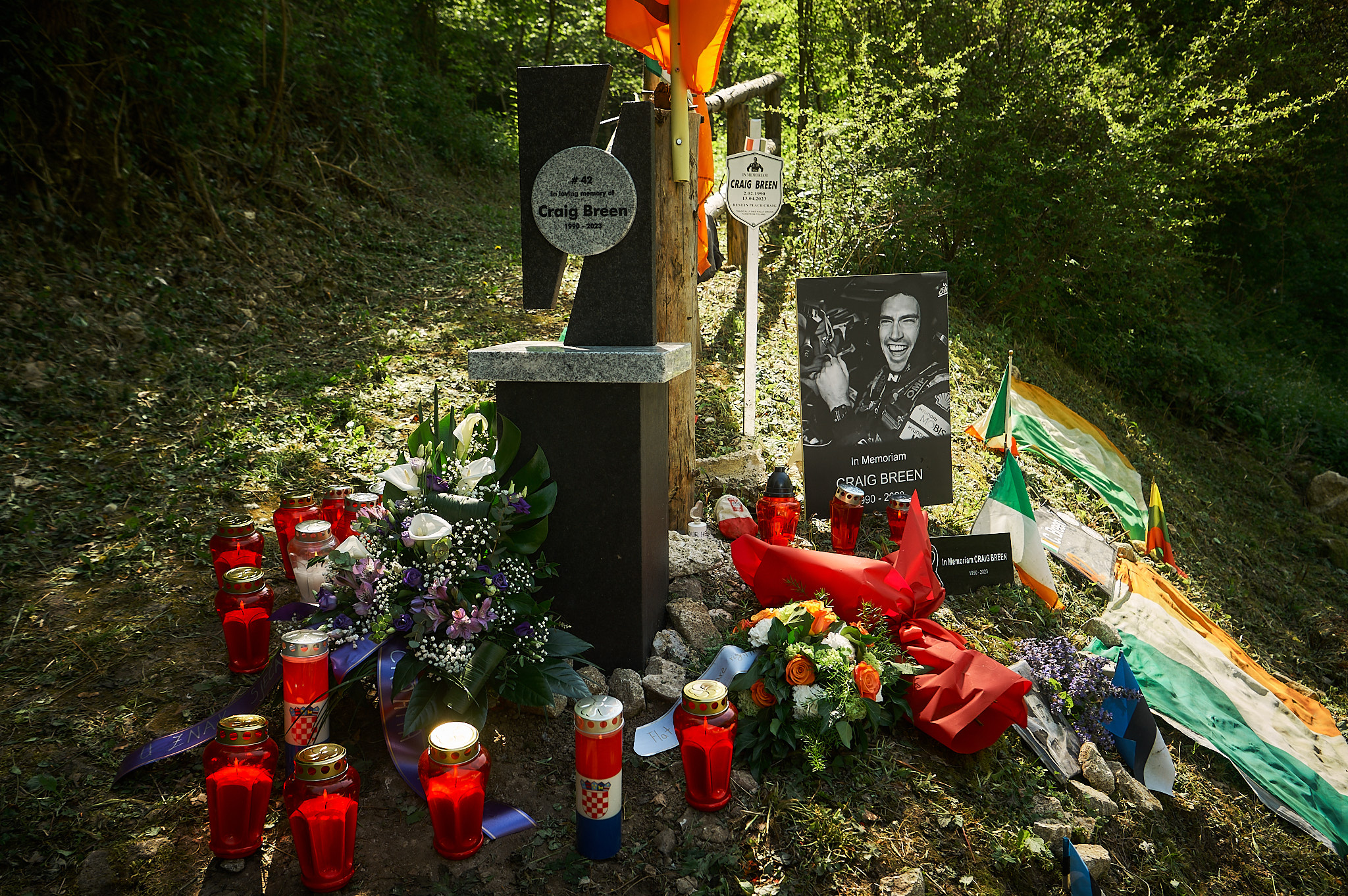 Craig Breen Memorial unveiled - 2