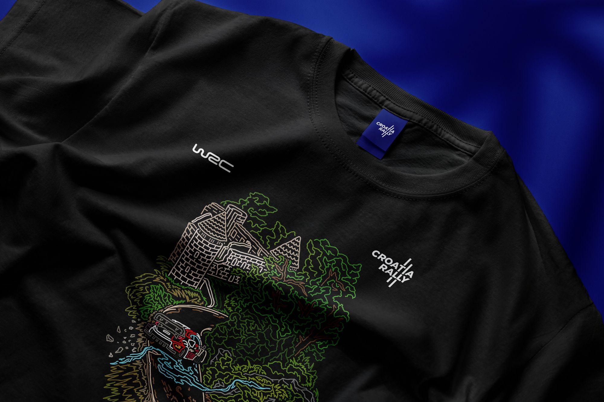 Croatia Rally Limited edition shirt explained by designer Jan Hrnjak - 2