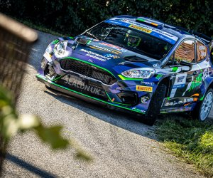 Action and drama from the start of Croatia rally