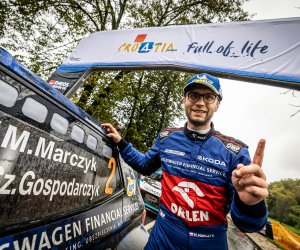 Miko Marczyk is crowned ERC champion on Croatia Rally