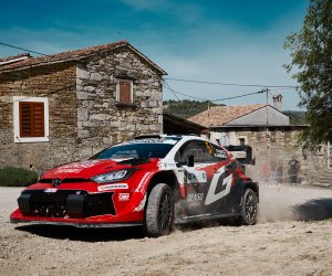Sami Pajari made a strong start to the Croatia Rally