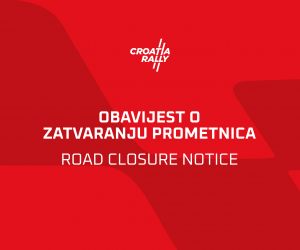 Obavijest o zatvaranju prometa